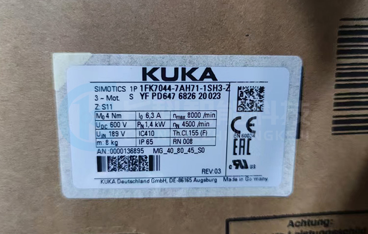 庫卡電機00-136-895 MG_40_80_45_S0